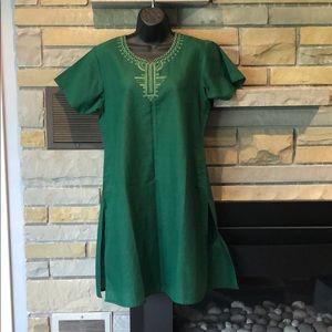 City Life Exclusives Green Tunic